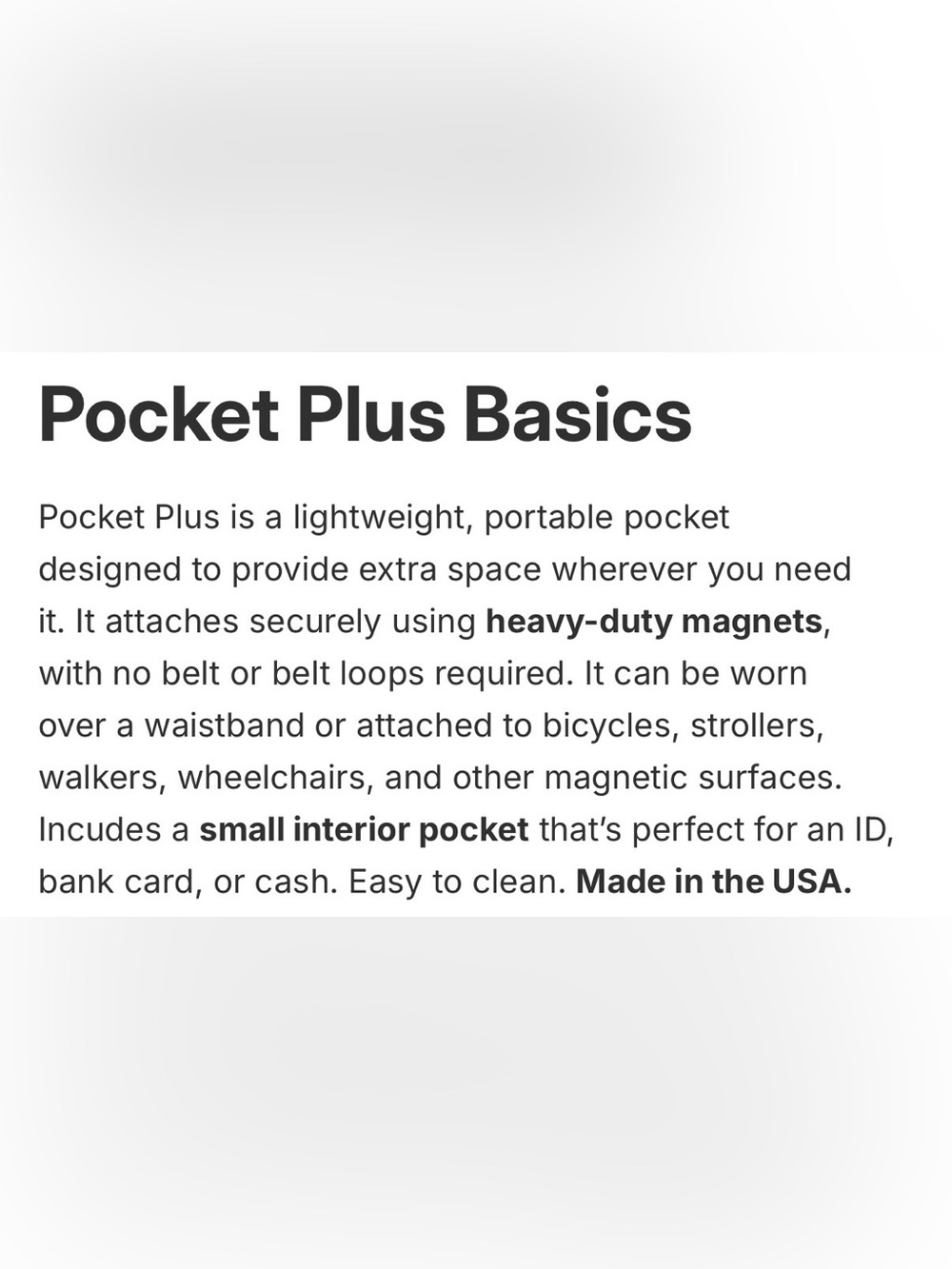 Pocket Pouch oranizer - Picture 6 of 7